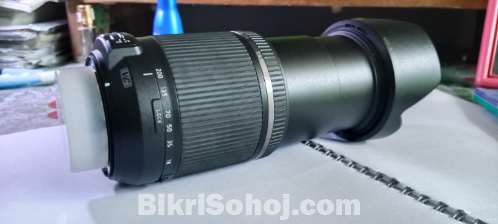 18-200mm f3.5 temron lens Nikkon mount